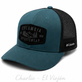 Gorra Columbia Sportswear Trucker Verde Petróleo