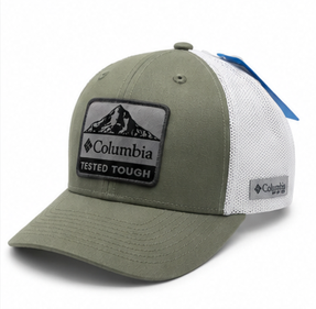 Gorra Columbia PFG Tested Tough Verde Olivo Trucker