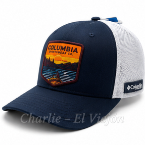 Gorra Columbia Sportswear Sunset Trucker Azul Marino