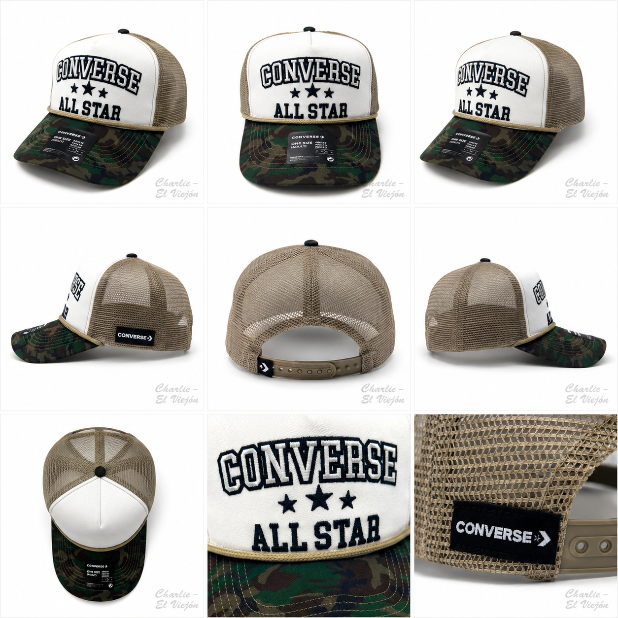Gorra Converse All Star Trucker Camuflaje