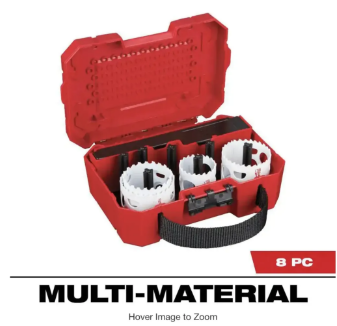 Sierra Broca Kit Hole Dozer 8pz Milwaukee
